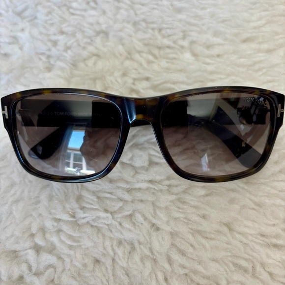 Tom Ford TF 445 52B Brown/Black Tortoise Gradient Unisex Sunglasses main image 13